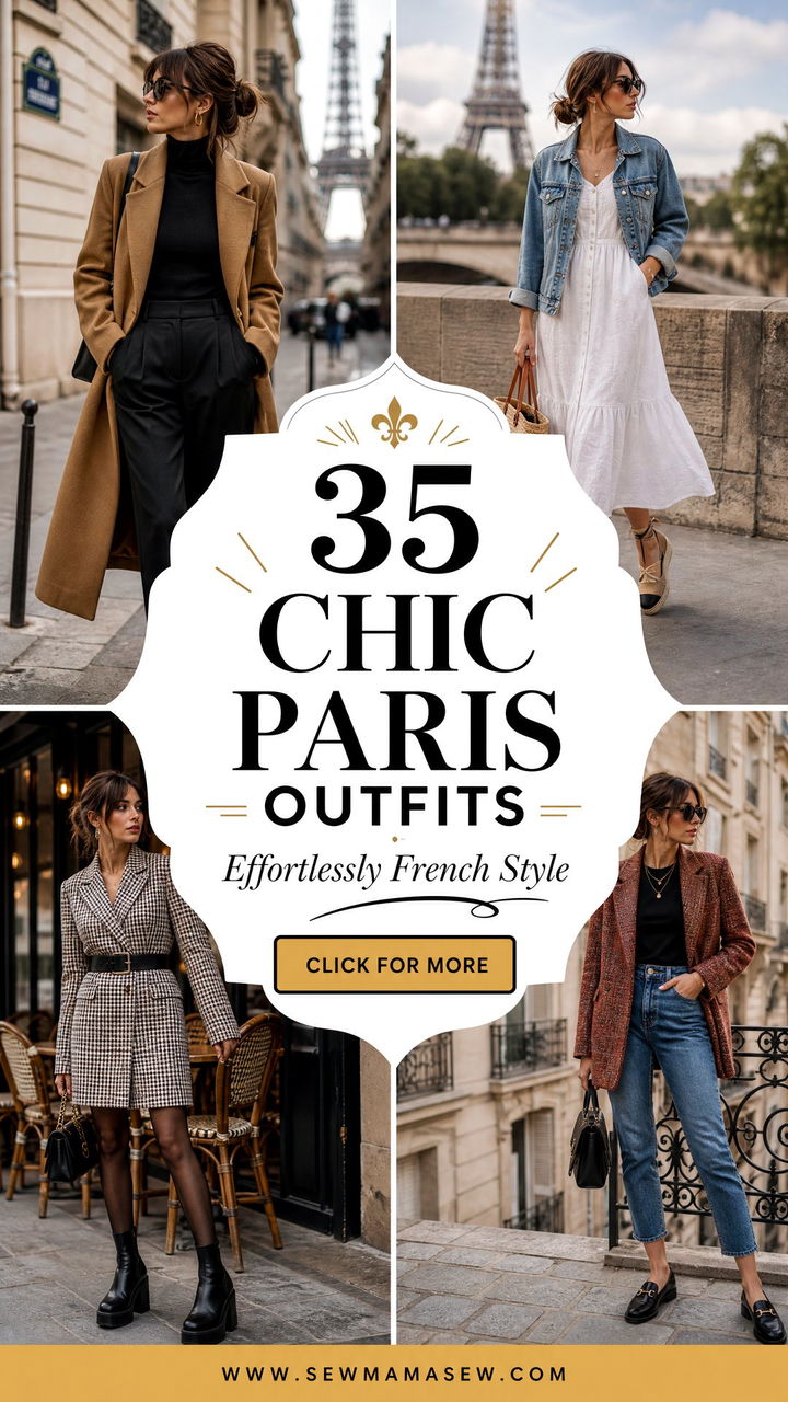 35 Chic Paris Outfits for Women to Try in 2026 - 35 Chic Paris Outfits for Women to Try in 2026
