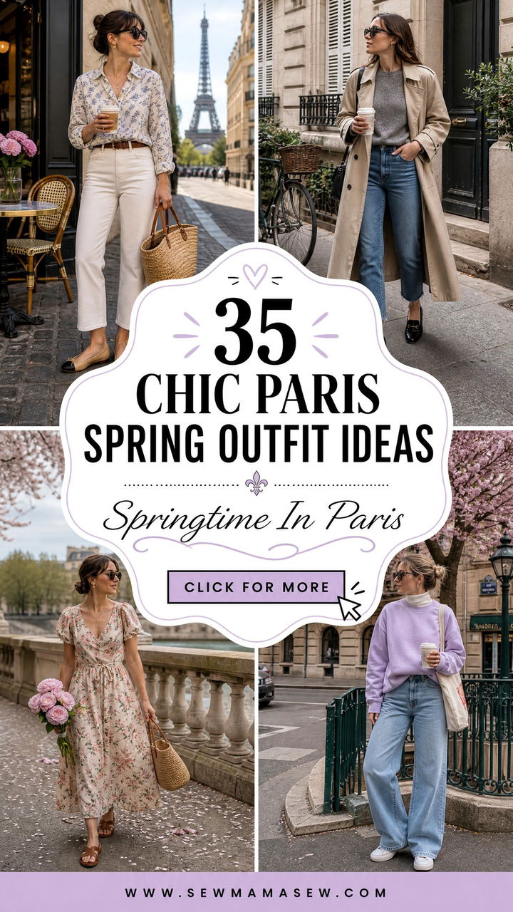 35 Chic Paris Spring Outfit Ideas to Steal Now - 35 Chic Paris Spring Outfit Ideas to Steal Now