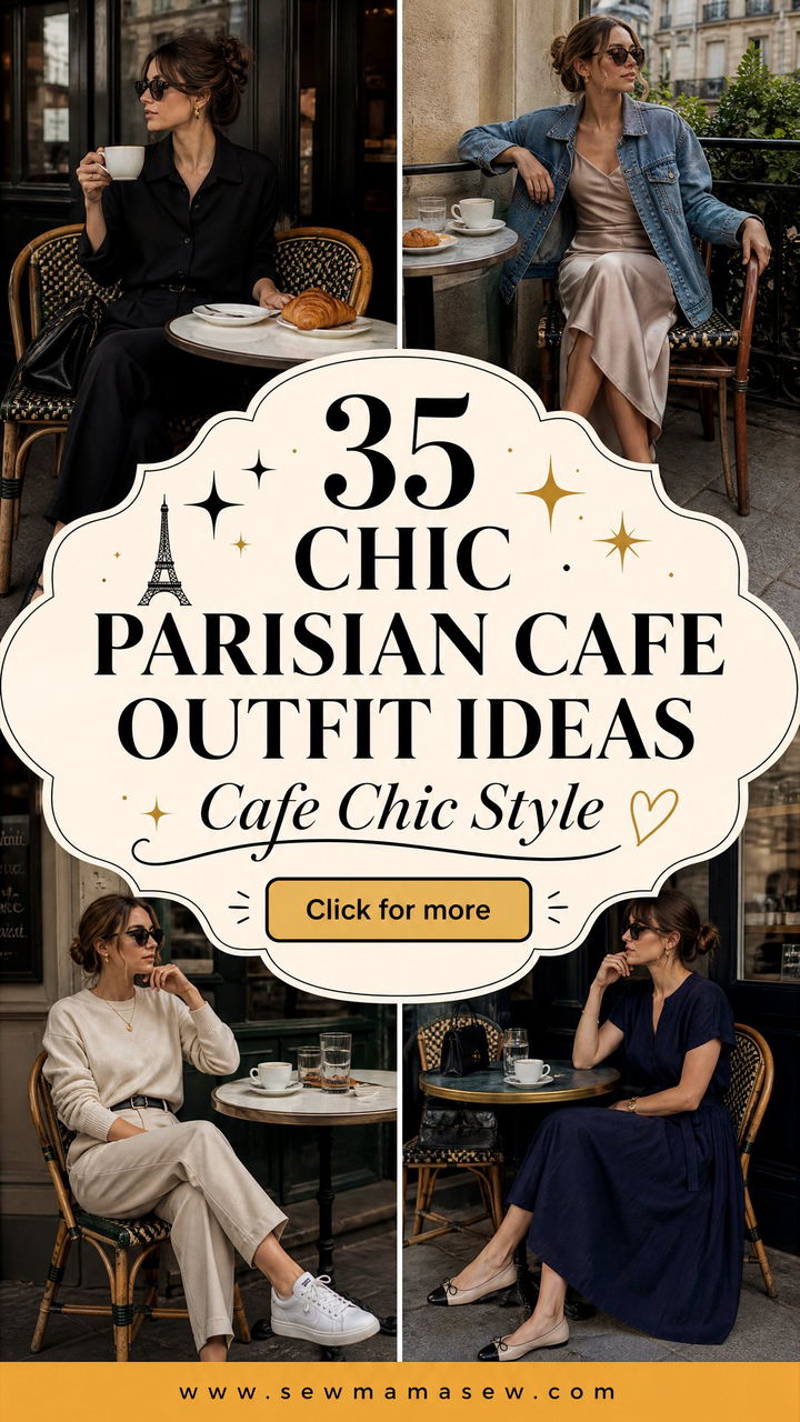 35 Chic Parisian Cafe Outfit Ideas to Try Now - 35 Chic Parisian Cafe Outfit Ideas to Try Now
