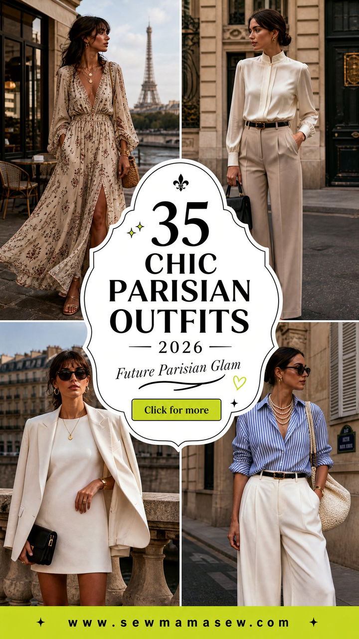 35 Chic Parisian Outfits 2026 to Steal Right Now - 35 Chic Parisian Outfits 2026 to Steal Right Now