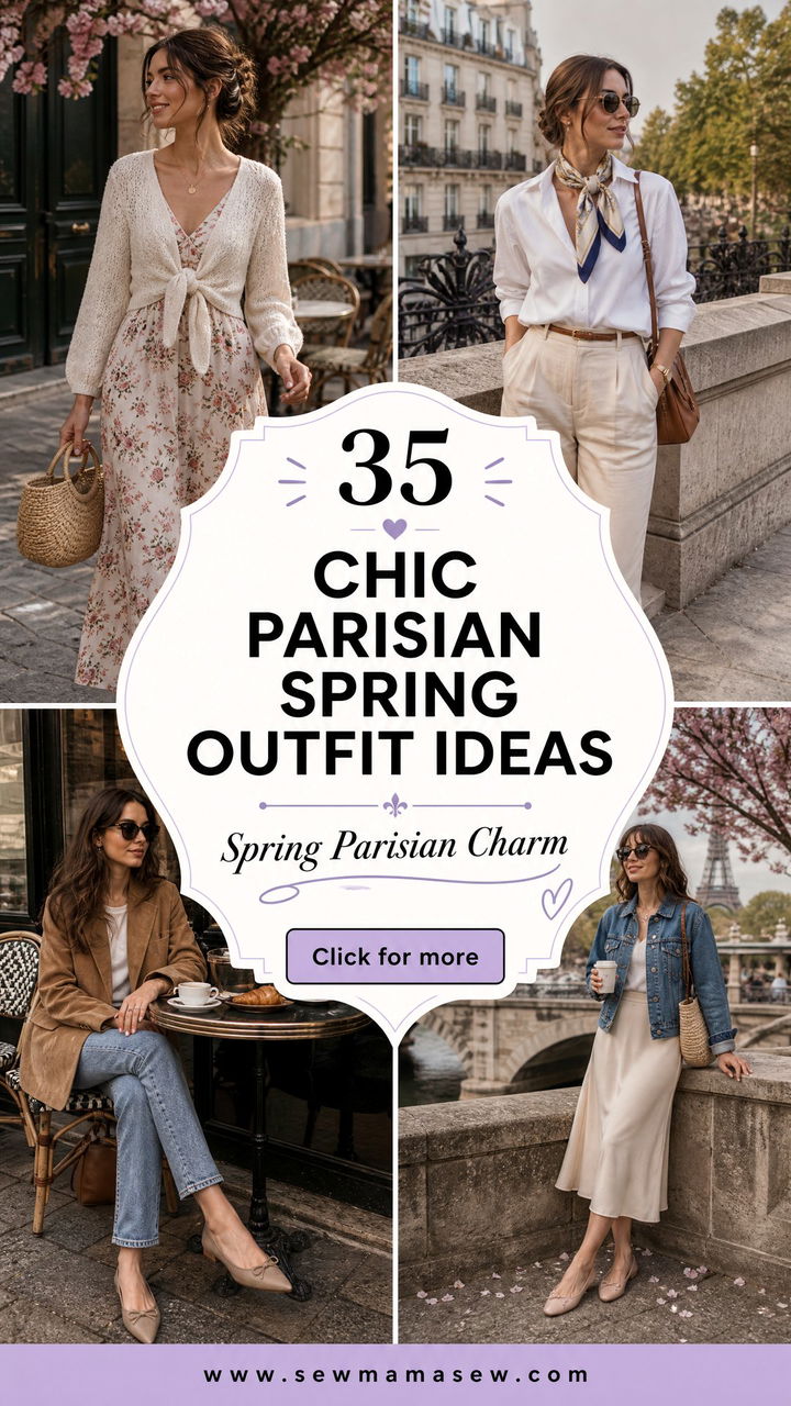 35 Chic Parisian Spring Outfit Ideas to Try Now - 35 Chic Parisian Spring Outfit Ideas to Try Now