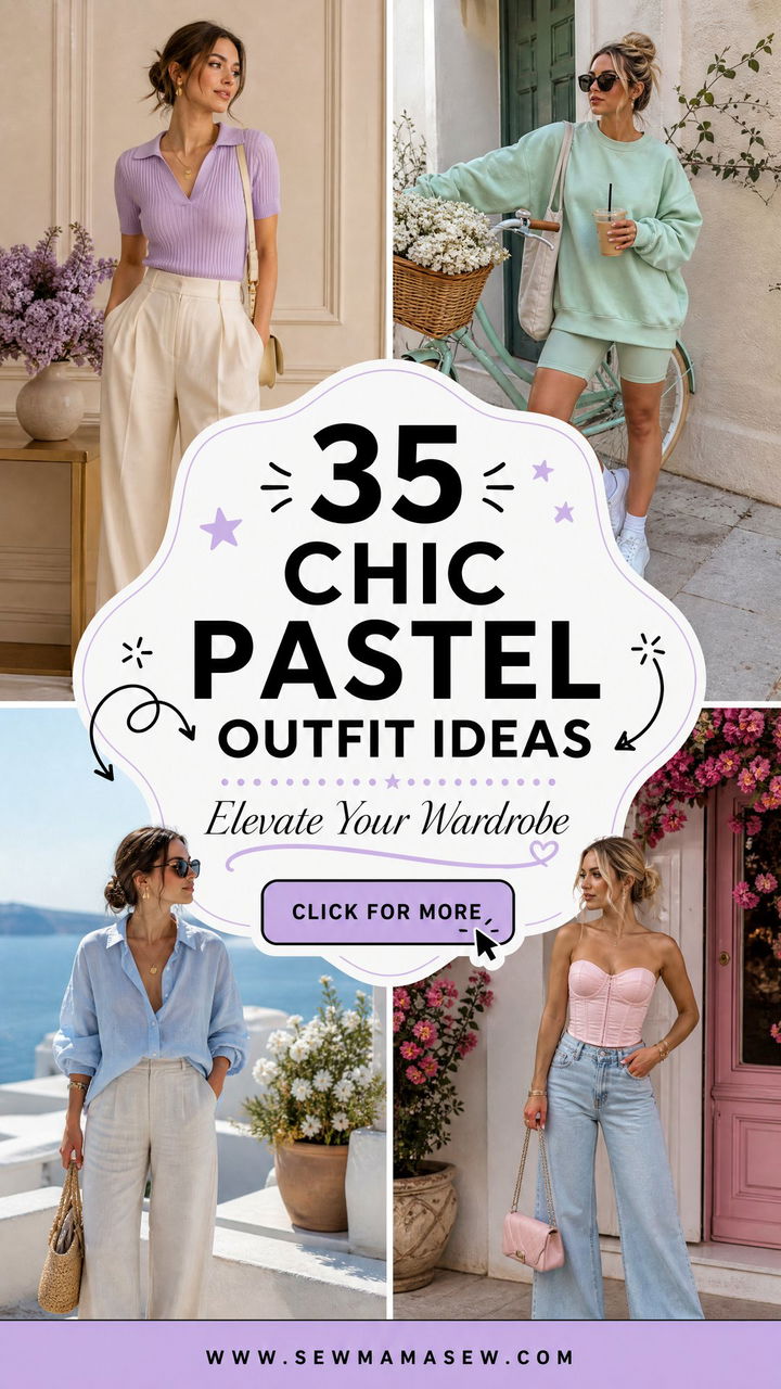 35 Chic Pastel Outfit Ideas to Elevate Your Wardrobe - 35 Chic Pastel Outfit Ideas to Elevate Your Wardrobe