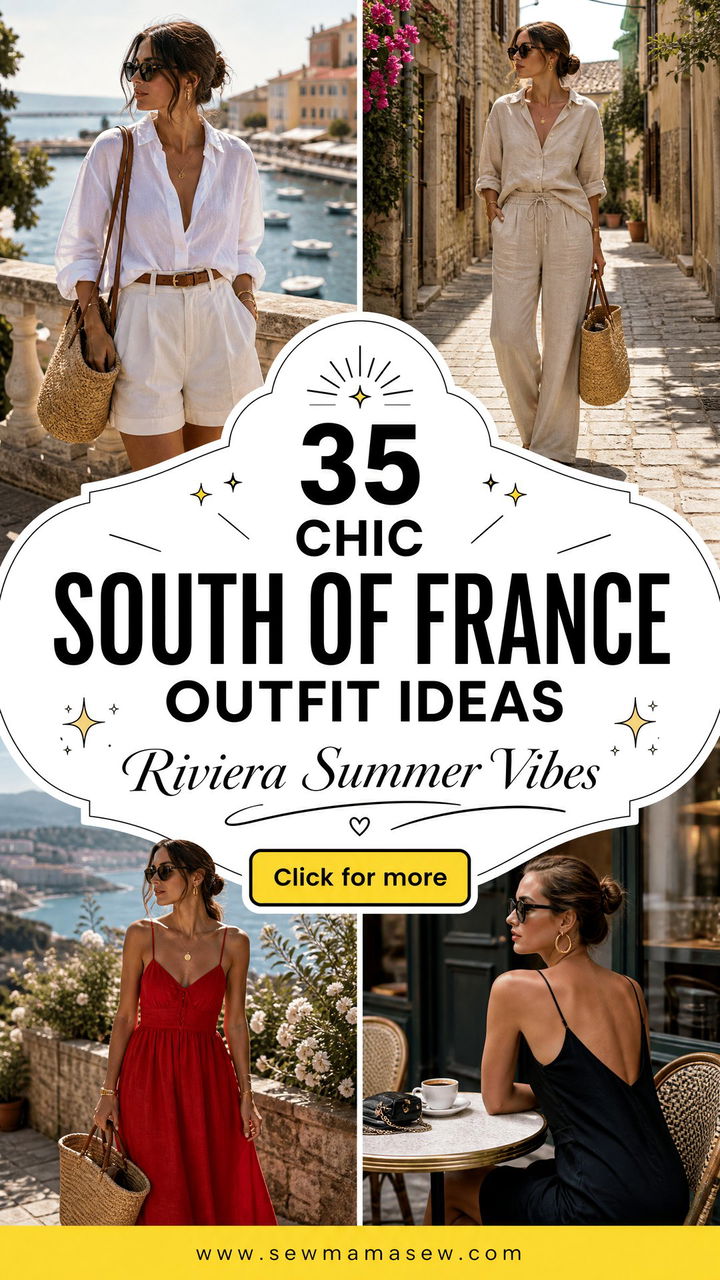 35 Chic South of France Outfit Ideas for Summer - 35 Chic South of France Outfit Ideas for Summer
