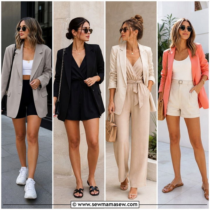 35 Chic Summer Outfits With Blazers to Try Now