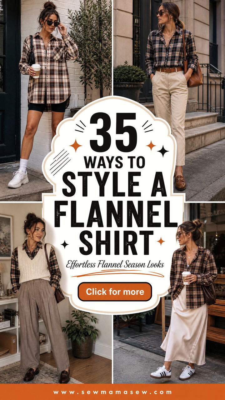 35 Chic Ways How to Style a Flannel Shirt This Season - 35 Chic Ways: How to Style a Flannel Shirt This Season