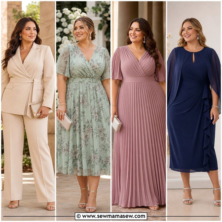 35 Chic Wedding Guest Outfits for Plus Size Beauties