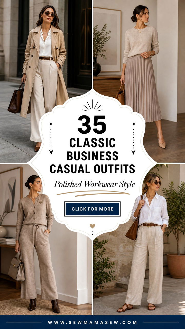 35 Classic Business Casual Outfits for Polished Style - 35 Classic Business Casual Outfits for Polished Style