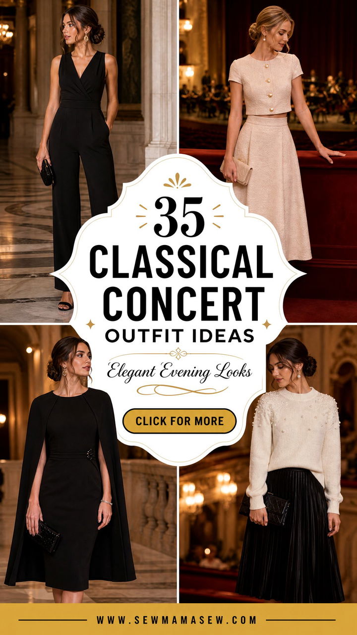 35 Classical Concert Outfit Ideas for an Elegant Night - 35 Classical Concert Outfit Ideas for an Elegant Night