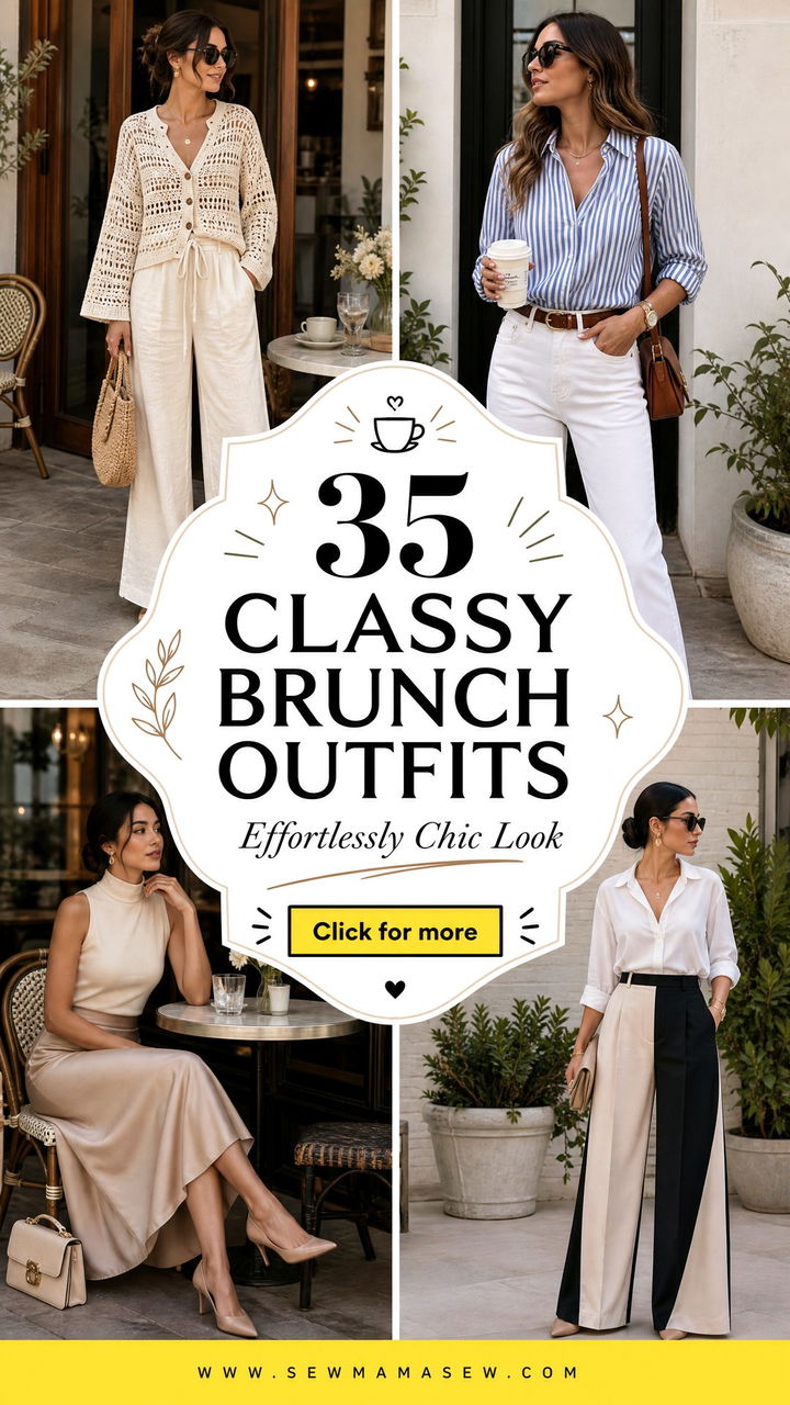 35 Classy Brunch Outfits for an Effortlessly Chic Look - 35 Classy Brunch Outfits for an Effortlessly Chic Look