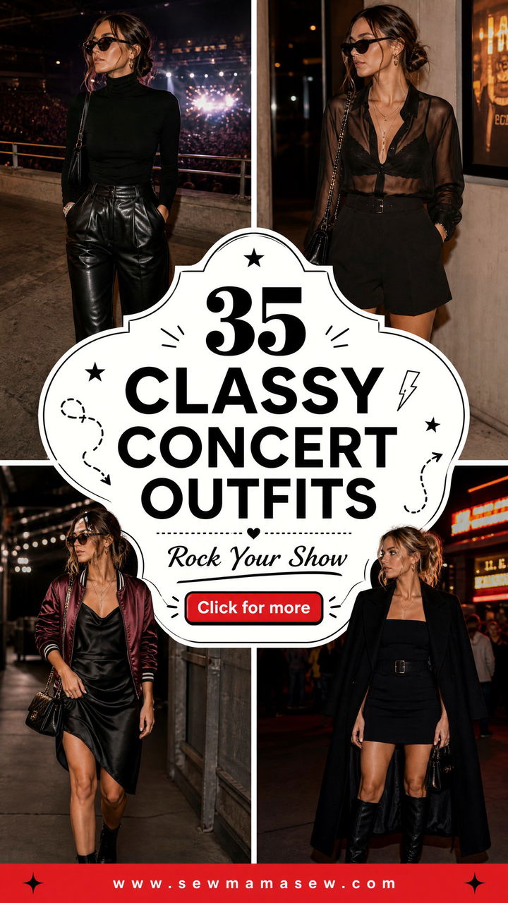 35 Classy Concert Outfits to Rock Your Next Show - 35 Classy Concert Outfits to Rock Your Next Show