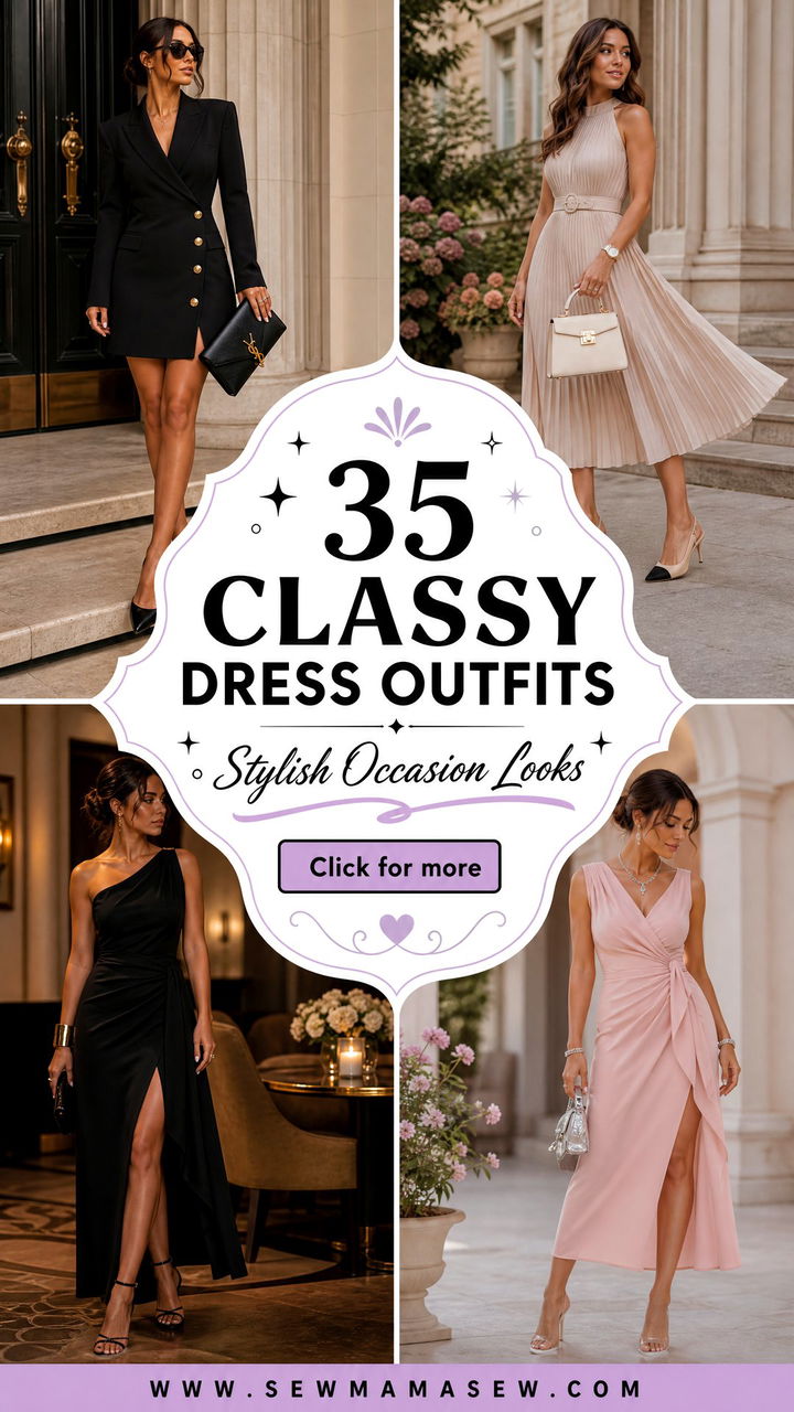 35 Classy Dress Outfits for Every Stylish Occasion - 35 Classy Dress Outfits for Every Stylish Occasion