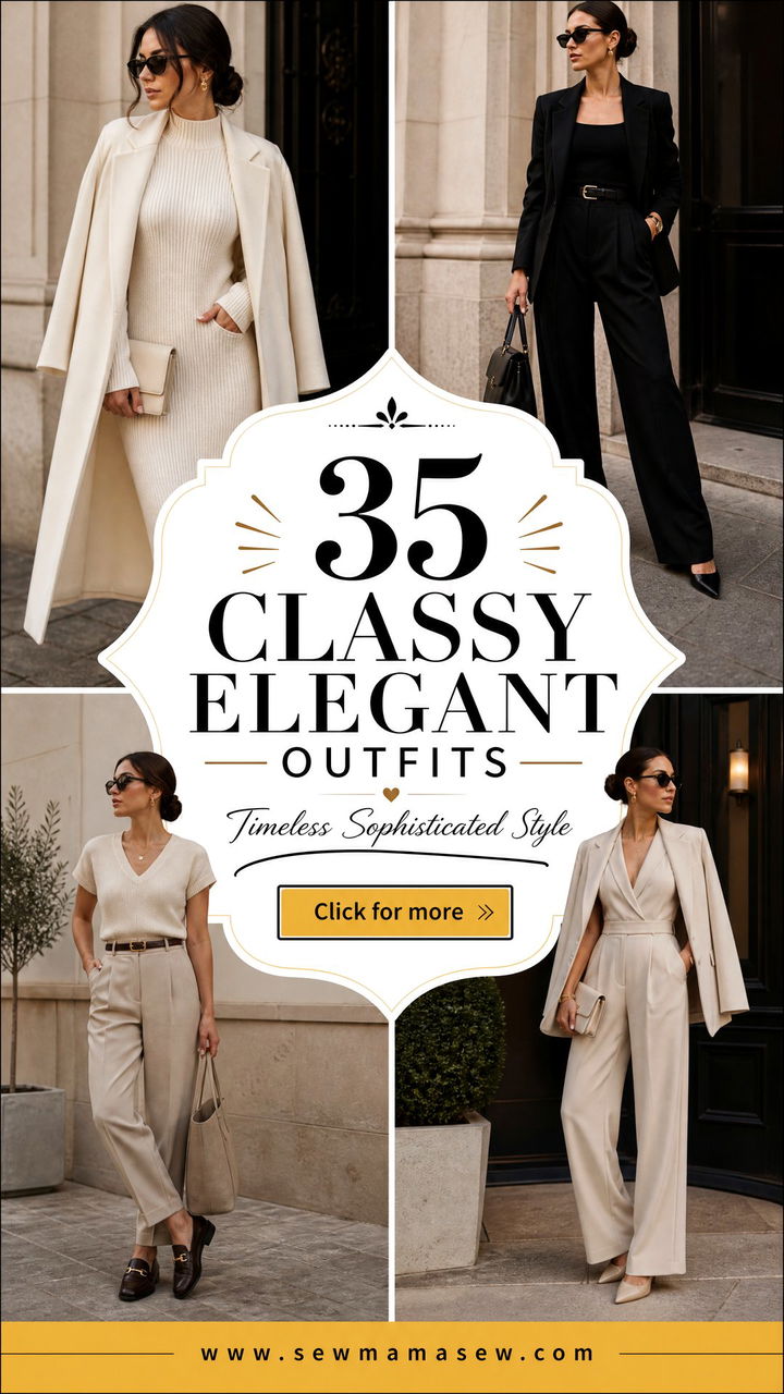 35 Classy Elegant Outfits for Timeless Sophisticated Style - 35 Classy Elegant Outfits for Timeless Sophisticated Style