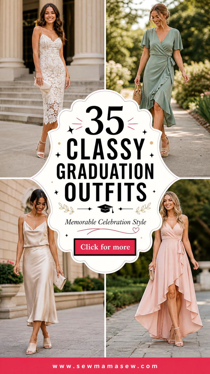 35 Classy Graduation Outfits for a Memorable Celebration - 35 Classy Graduation Outfits for a Memorable Celebration