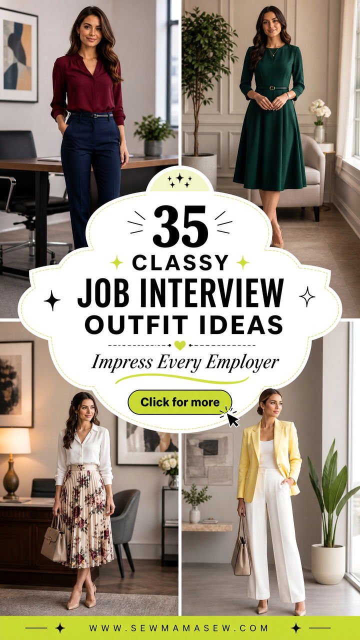 35 Classy Job Interview Outfit Ideas to Impress Employers - 35 Classy Job Interview Outfit Ideas to Impress Employers