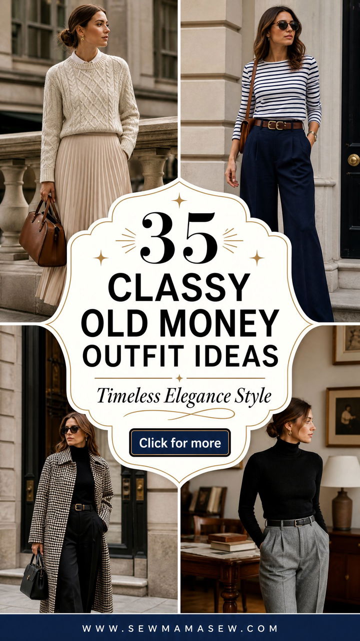 35 Classy Old Money Outfit Ideas for Timeless Elegance - 35 Classy Old Money Outfit Ideas for Timeless Elegance
