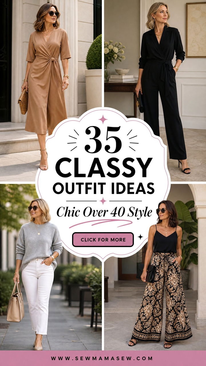35 Classy Outfit Ideas for Women Over 40 to Try Now - 35 Classy Outfit Ideas for Women Over 40 to Try Now