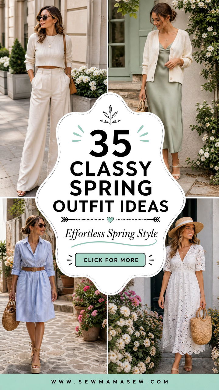 35 Classy Spring Outfit Ideas for Effortless Style - 35 Classy Spring Outfit Ideas for Effortless Style