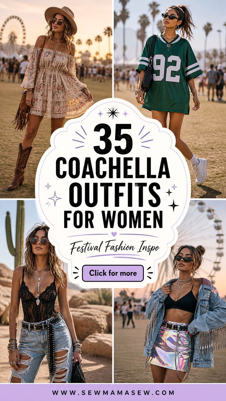 35 Coachella Outfits for Women Festival Fashion Inspo - 35 Coachella Outfits for Women: Festival Fashion Inspo
