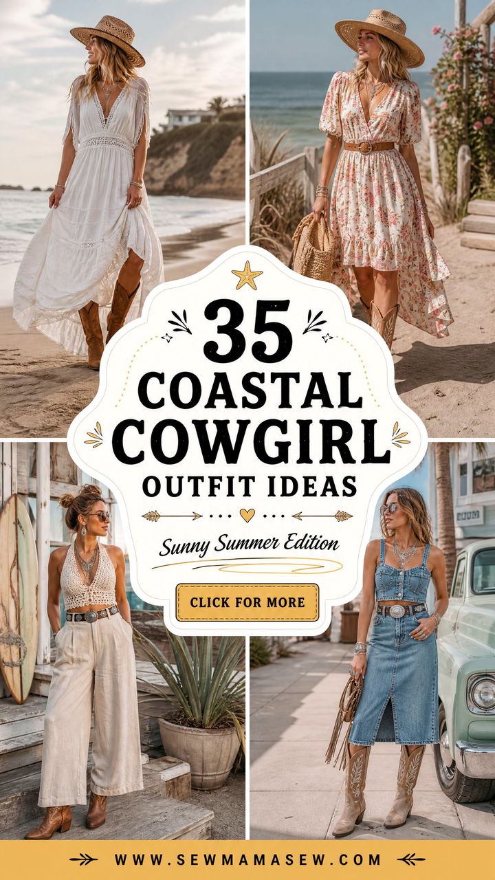 35 Coastal Cowgirl Outfit Ideas Summer Edition - 35 Coastal Cowgirl Outfit Ideas Summer Edition