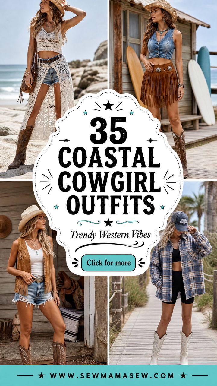 35 Coastal Cowgirl Outfits 2026 Trendy Style Ideas - 35 Coastal Cowgirl Outfits 2026: Trendy Style Ideas