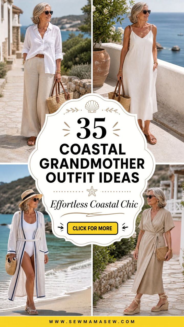 35 Coastal Grandmother Outfit Ideas for Effortless Chic - 35 Coastal Grandmother Outfit Ideas for Effortless Chic
