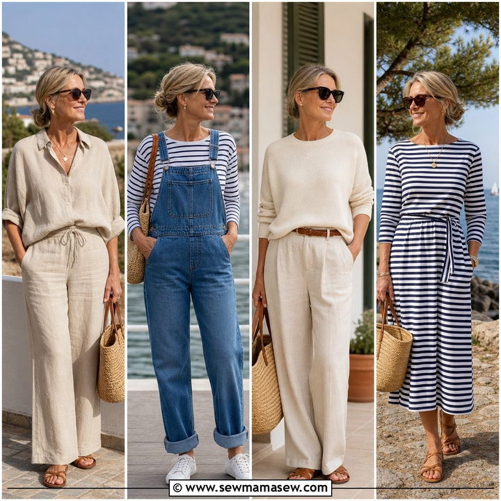35 Coastal Grandmother Outfits Ideas: Chic Beach Style