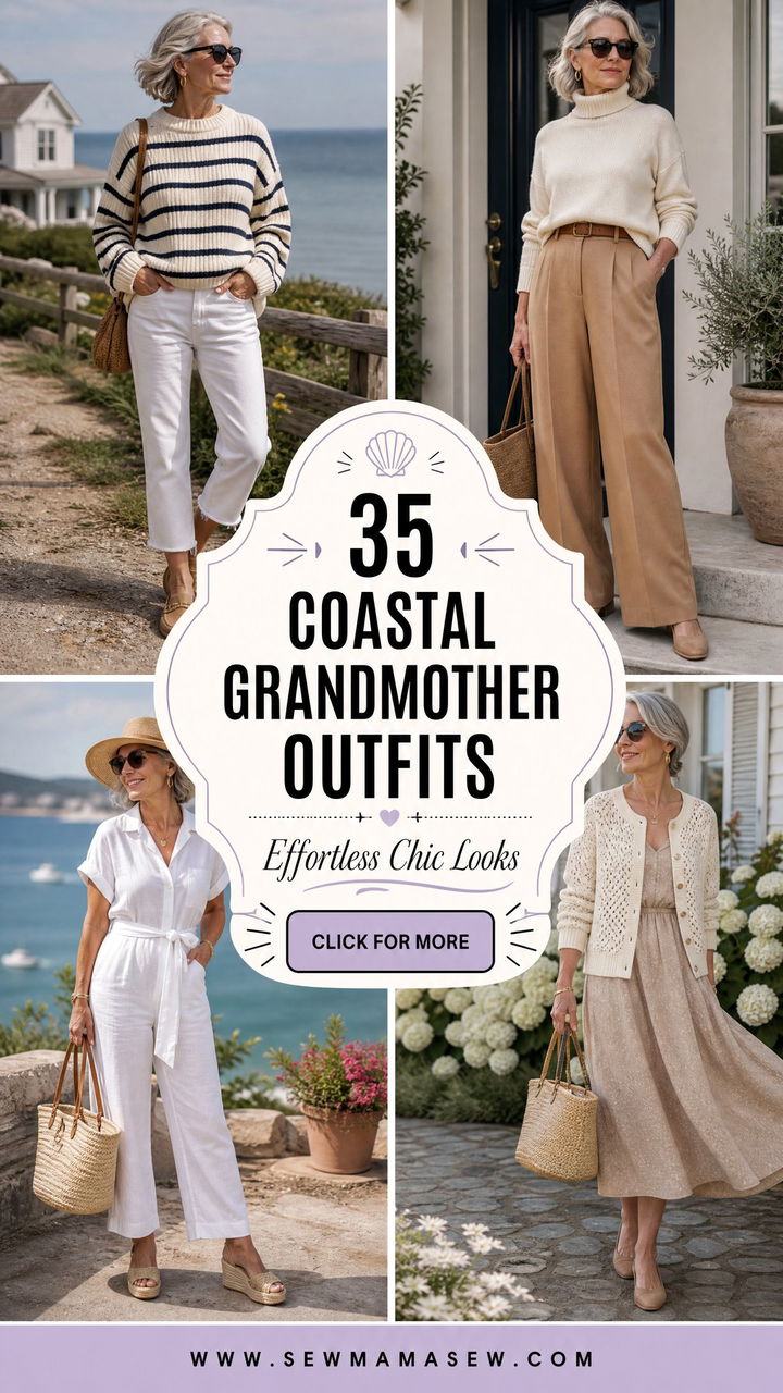 35 Coastal Grandmother Outfits for Women Chic Looks - 35 Coastal Grandmother Outfits for Women: Chic Looks