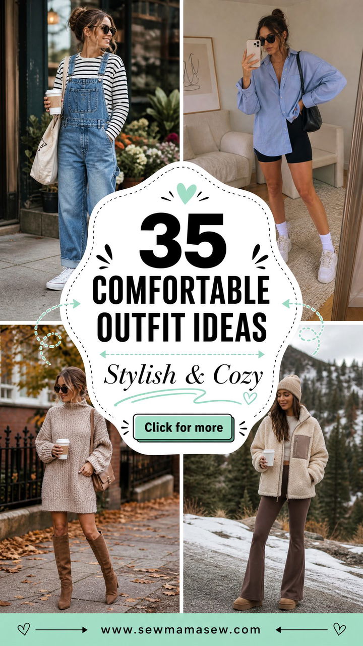 35 Comfortable Outfit Ideas for Women Stylish and Cozy - 35 Comfortable Outfit Ideas for Women: Stylish & Cozy