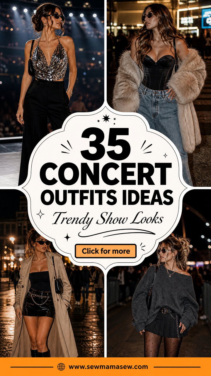 35 Concert Outfits Ideas Trendy Looks for Every Show - 35 Concert Outfits Ideas: Trendy Looks for Every Show