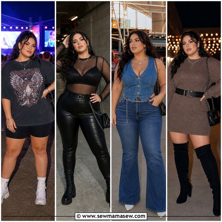 35 Concert Outfits for Plus Size: Bold & Flattering