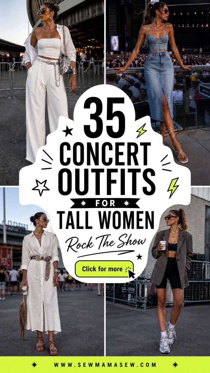 35 Concert Outfits for Tall Women to Rock the Show - 35 Concert Outfits for Tall Women to Rock the Show