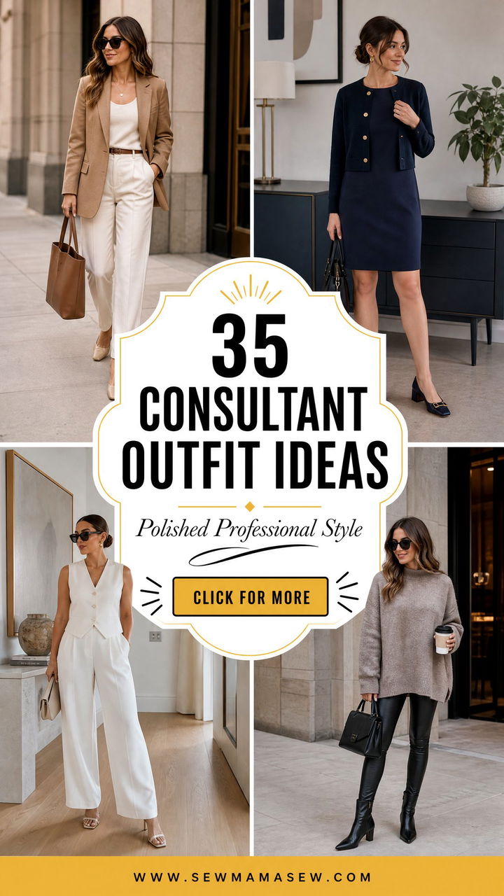35 Consultant Outfit Ideas Polished Professional Style - 35 Consultant Outfit Ideas: Polished Professional Style