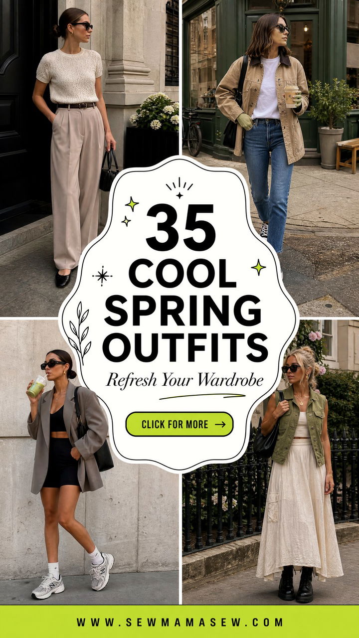 35 Cool Spring Outfits to Refresh Your Wardrobe Now - 35 Cool Spring Outfits to Refresh Your Wardrobe Now