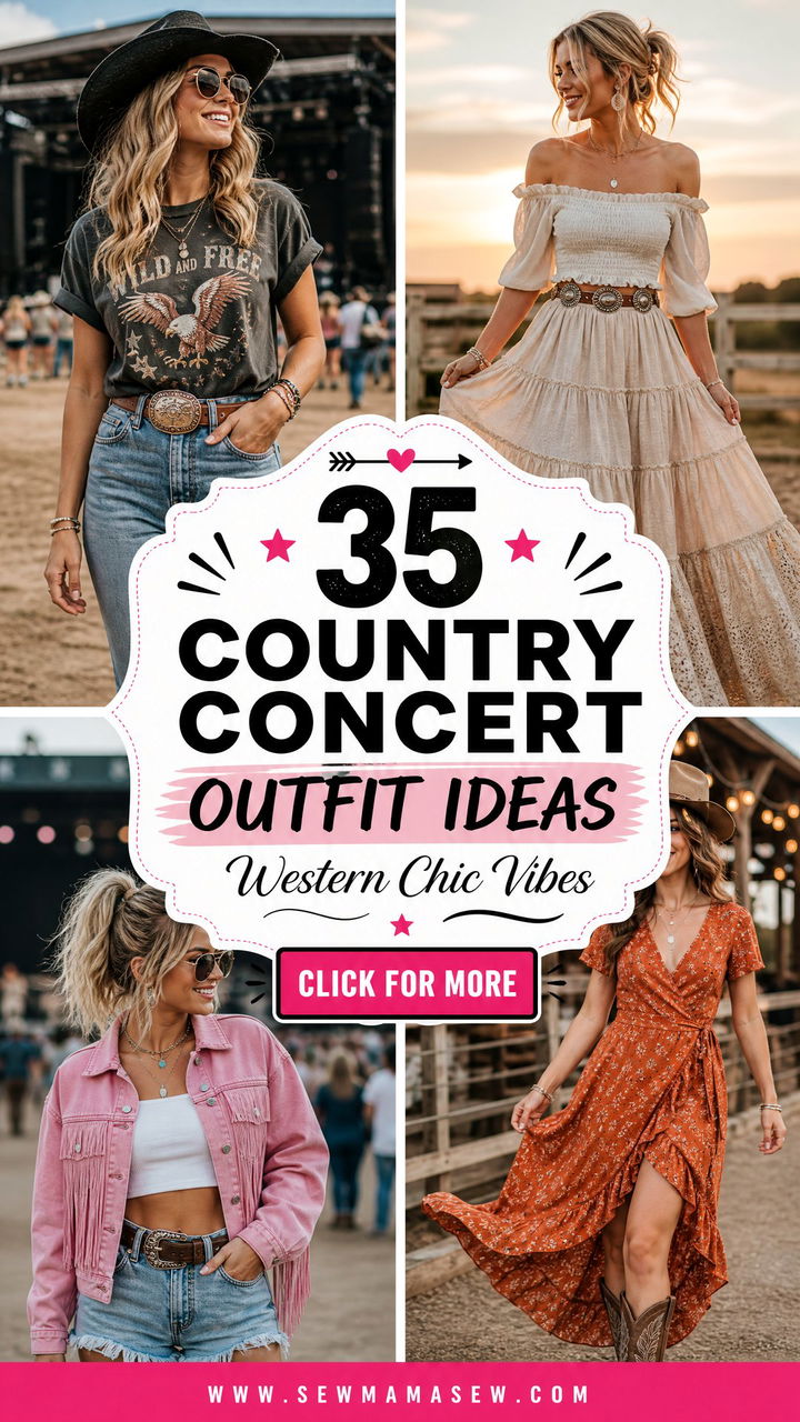 35 Country Concert Outfit Ideas for Women in 2025 - 35 Country Concert Outfit Ideas for Women in 2025