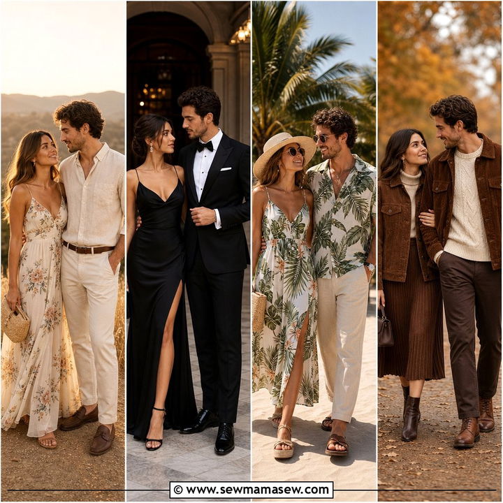 35 Couples Photoshoot Outfit Ideas for Stunning Photos
