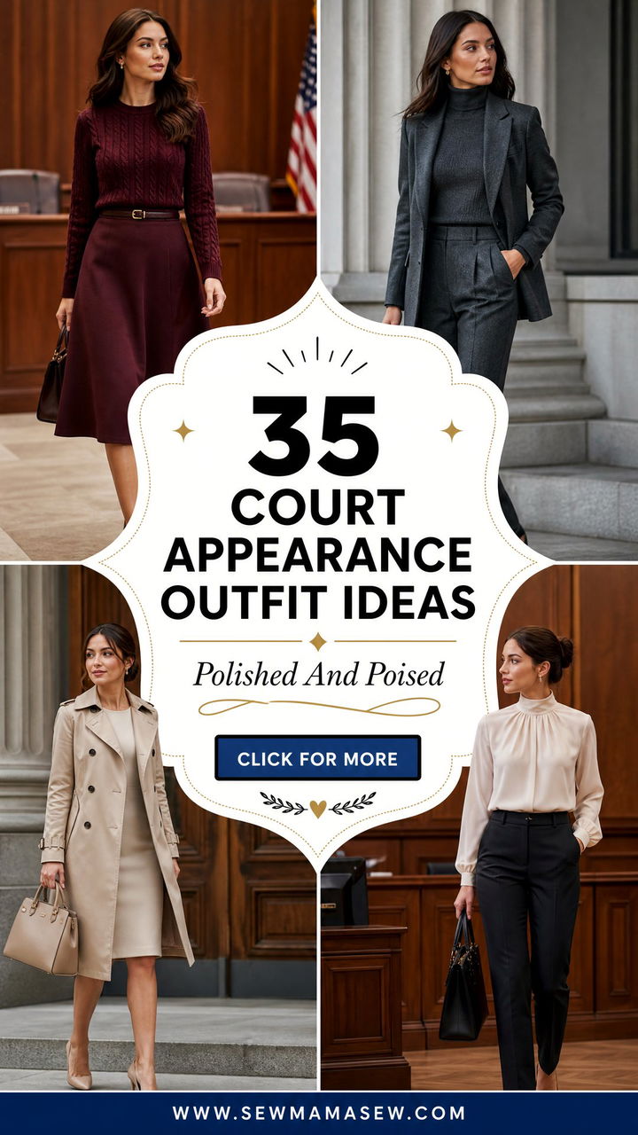 35 Court Appearance Outfit Ideas to Look Polished - 35 Court Appearance Outfit Ideas to Look Polished