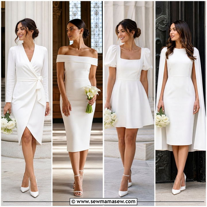 35 Courthouse Wedding Outfits for a Chic Ceremony