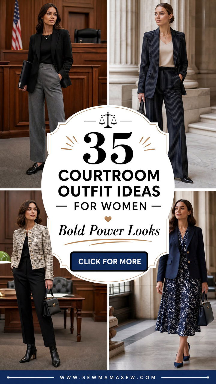 35 Courtroom Outfit Ideas for Women That Impress - 35 Courtroom Outfit Ideas for Women That Impress
