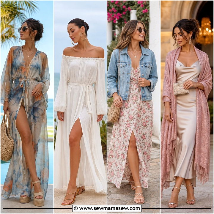 35 Cover Up Dress Outfit Ideas for Beach Days