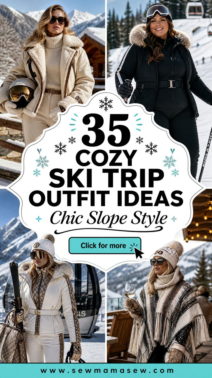 35 Cozy Ski Trip Outfit Ideas to Look Chic on Slopes - 35 Cozy Ski Trip Outfit Ideas to Look Chic on Slopes