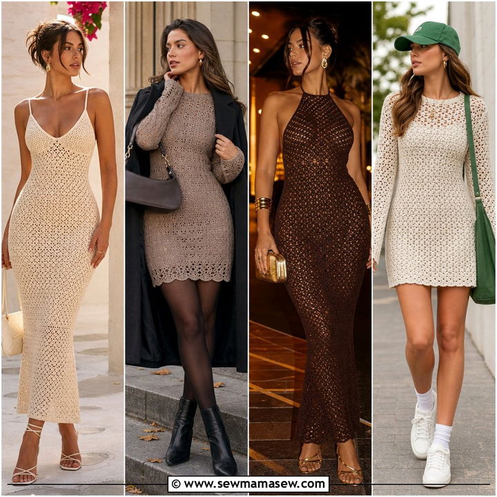 35 Crochet Dress Outfit Ideas to Try This Season