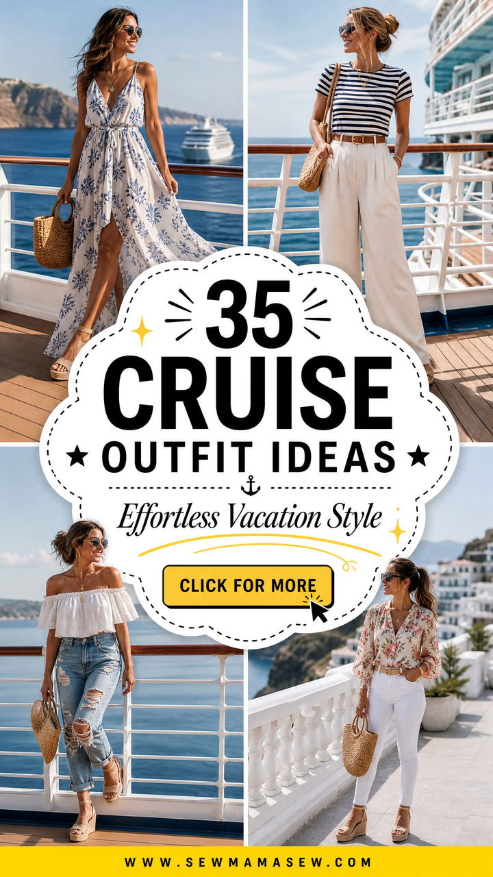 35 Cruise Outfit Ideas for Effortless Vacation Style - 35 Cruise Outfit Ideas for Effortless Vacation Style