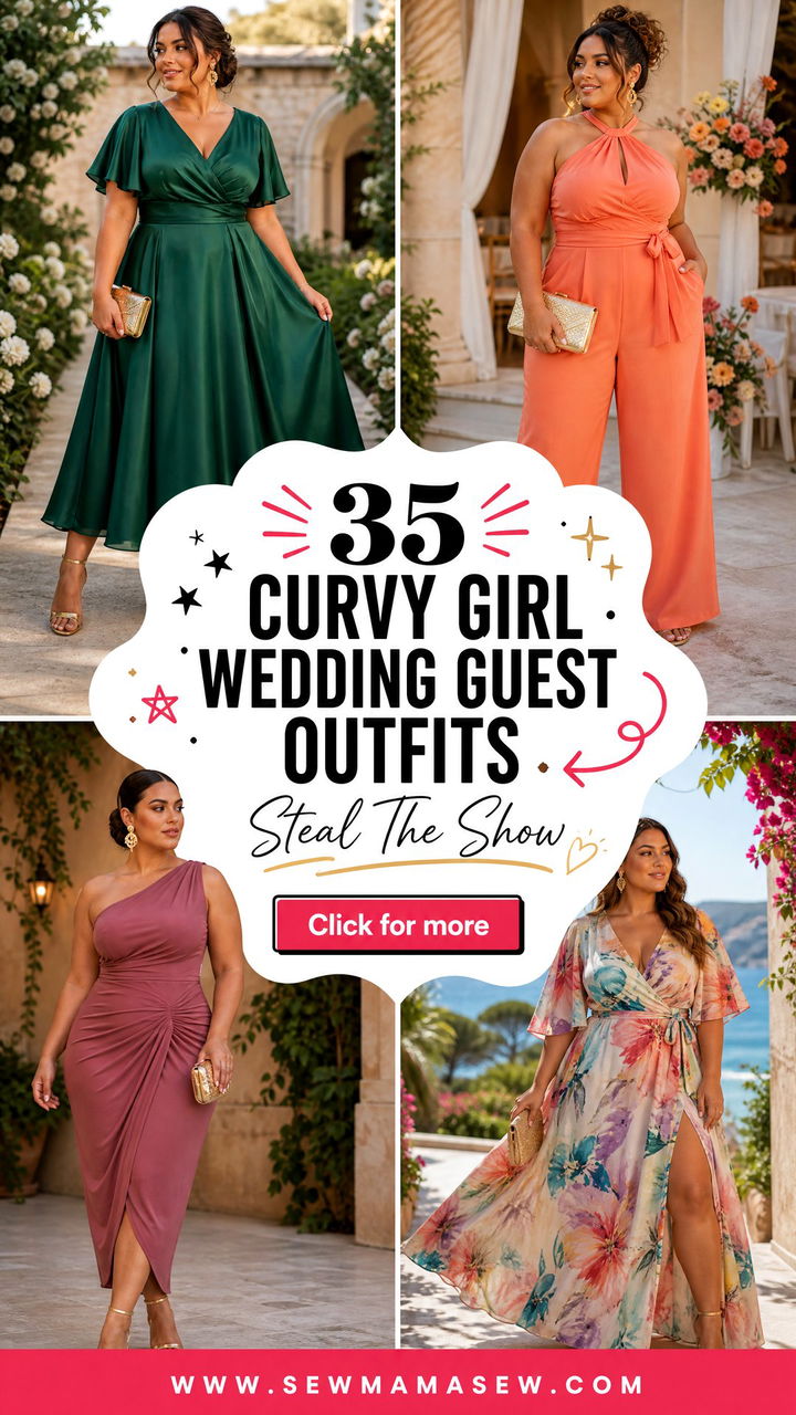 35 Curvy Girl Wedding Guest Outfits to Steal the Show - 35 Curvy Girl Wedding Guest Outfits to Steal the Show