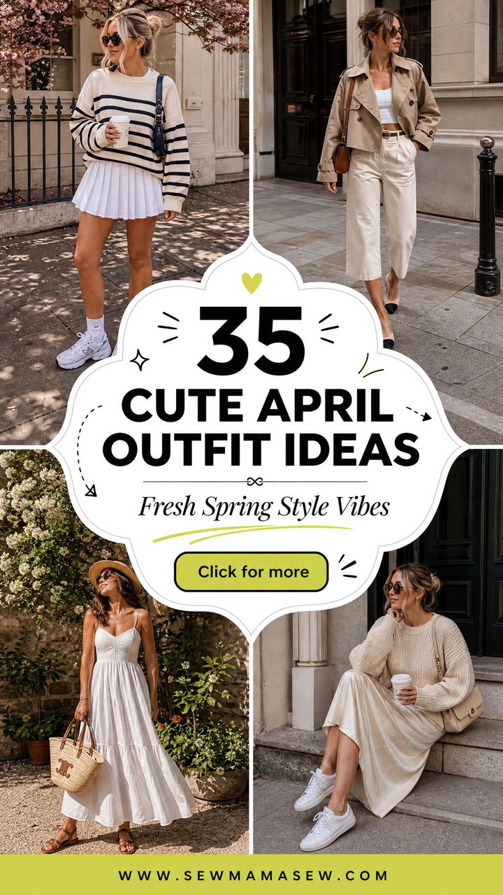 35 Cute April Outfit Ideas for Fresh Spring Style - 35 Cute April Outfit Ideas for Fresh Spring Style