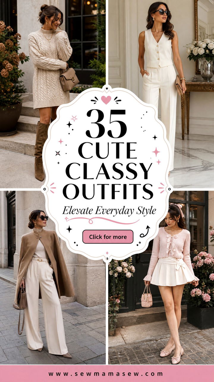 35 Cute Classy Outfits to Elevate Your Everyday Style - 35 Cute Classy Outfits to Elevate Your Everyday Style