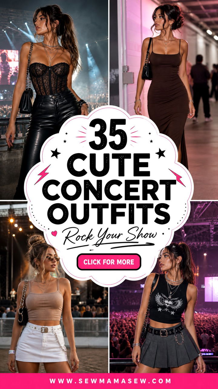 35 Cute Concert Outfits to Rock Your Next Show - 35 Cute Concert Outfits to Rock Your Next Show