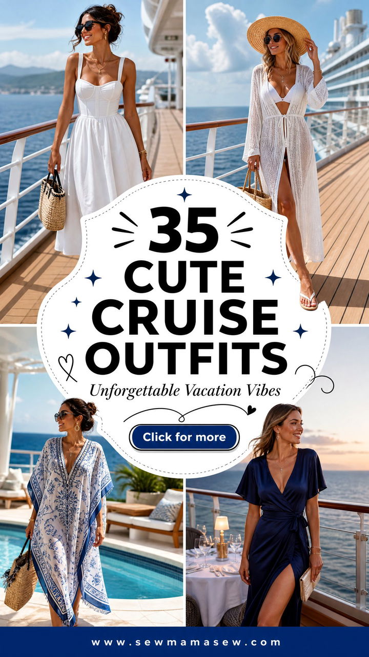 35 Cute Cruise Outfits for an Unforgettable Vacation - 35 Cute Cruise Outfits for an Unforgettable Vacation
