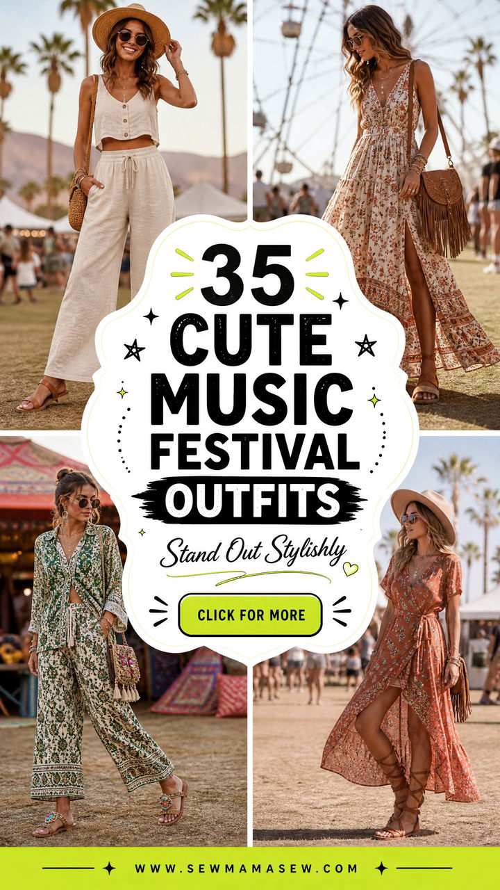 35 Cute Music Festival Outfits to Stand Out in Style - 35 Cute Music Festival Outfits to Stand Out in Style