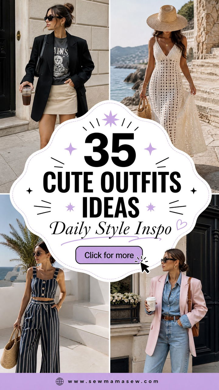 35 Cute Outfits Ideas to Inspire Your Daily Style - 35 Cute Outfits Ideas to Inspire Your Daily Style