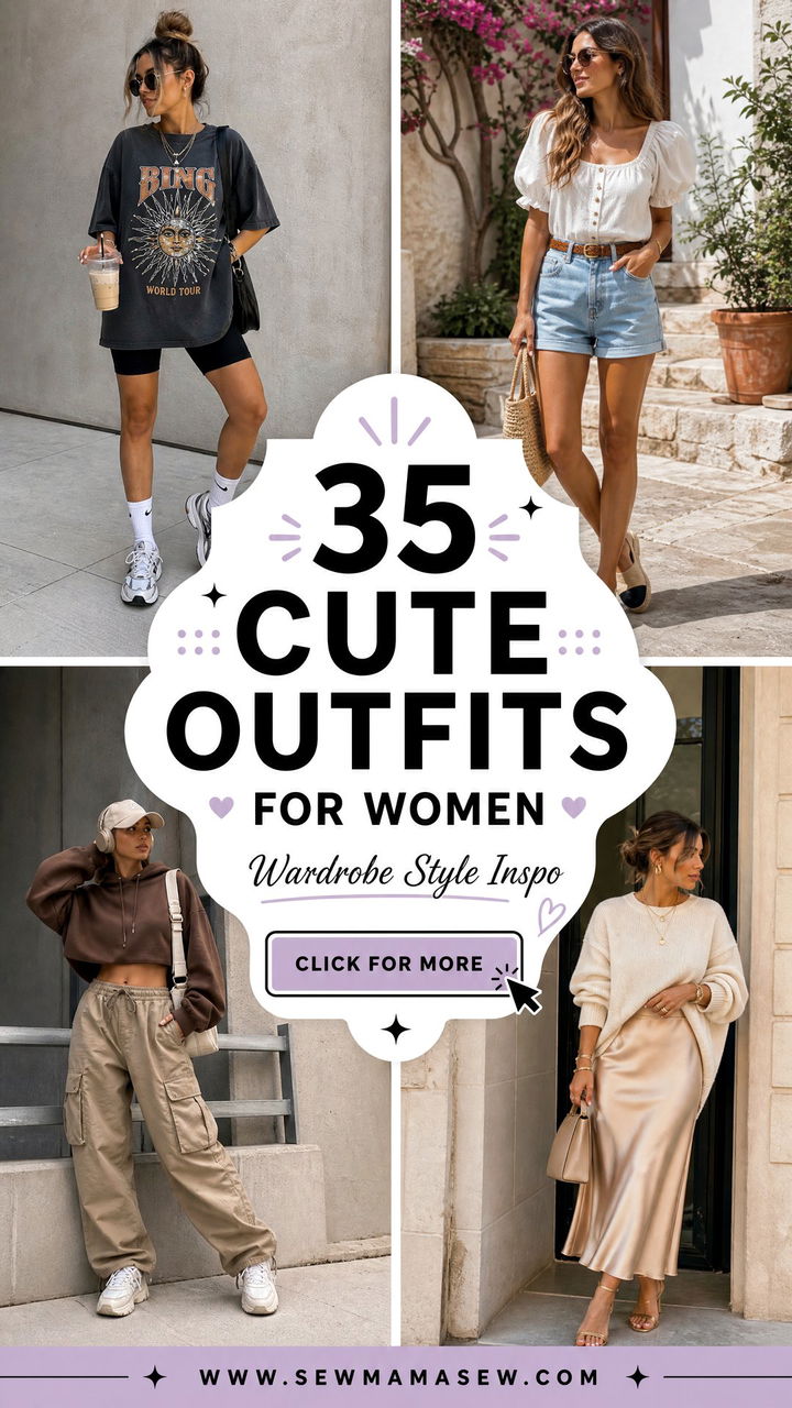 35 Cute Outfits for Women to Inspire Your Wardrobe - 35 Cute Outfits for Women to Inspire Your Wardrobe